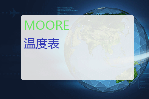 MOORE 温度表